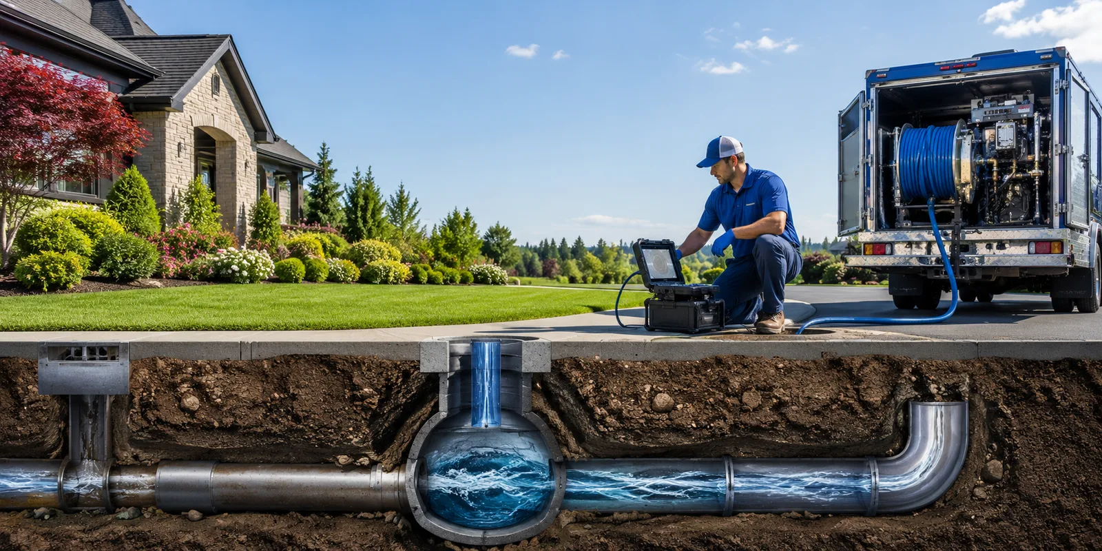 Drainage restoration information for Freeport, OH